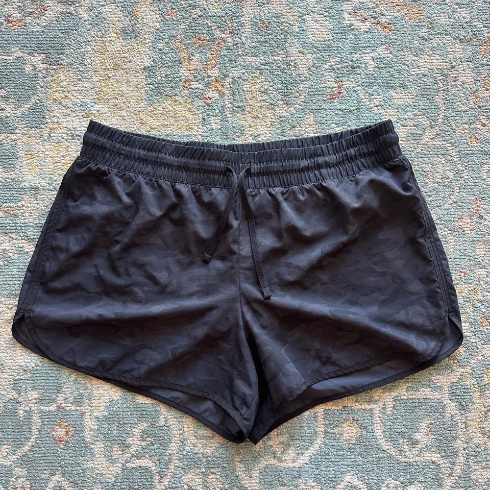 Velocity Black Athletic Shorts Lightweight Performance